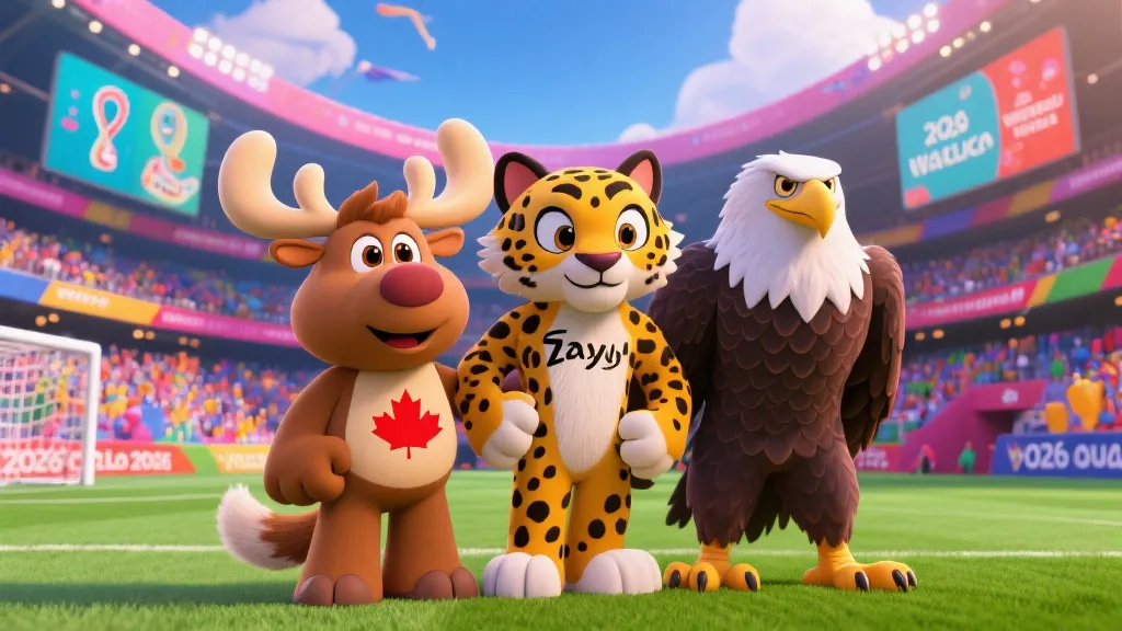 揭秘2026世界杯吉祥物：Maple、Zayu与Clutch背后的文化密码与狂欢寓意